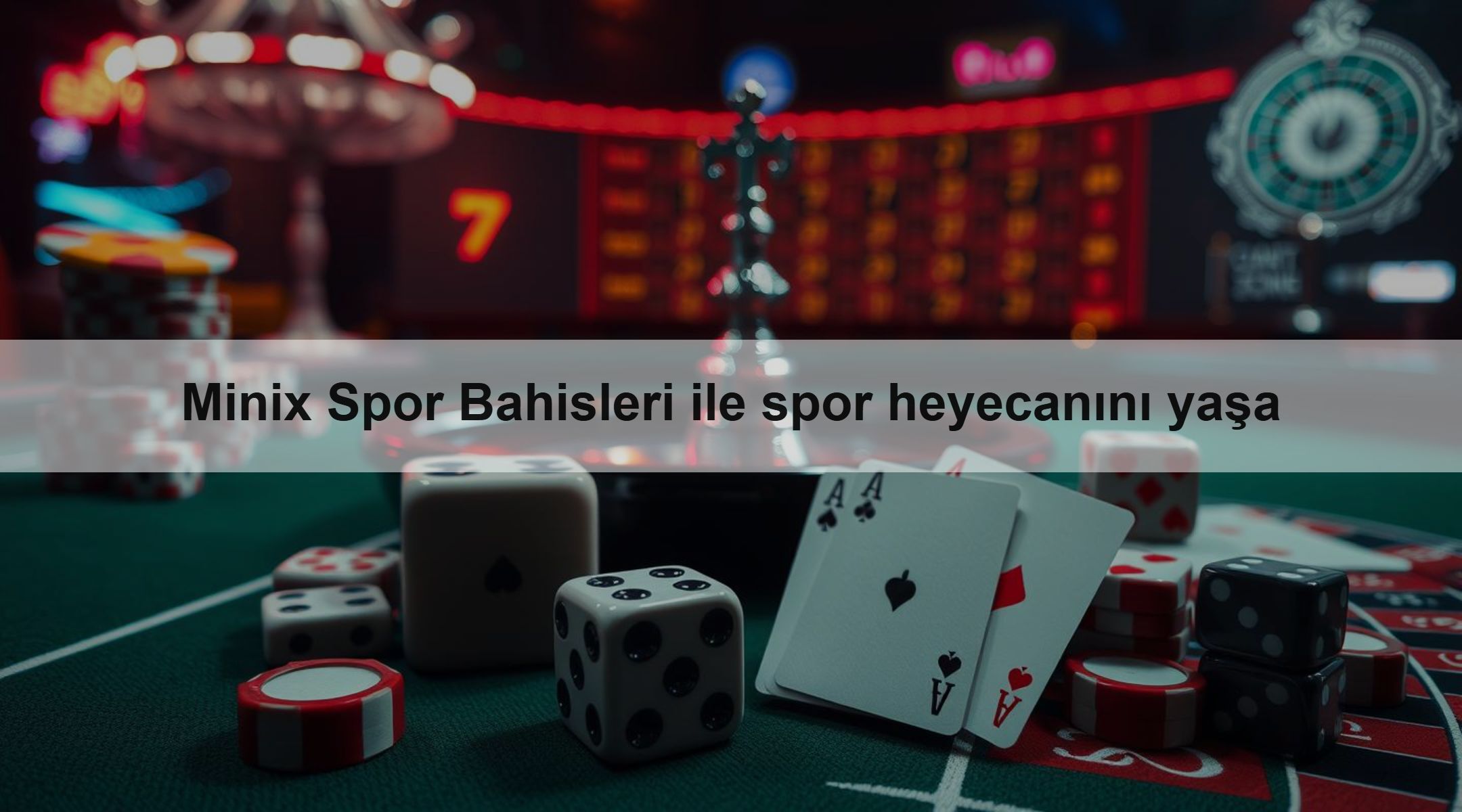 Minix Spor Bahisleri ile spor heyecanını yaşa